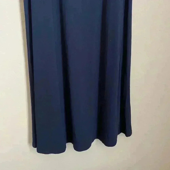 Loft Navy Lace Accents Dress Size XSP - Picture 3 of 11